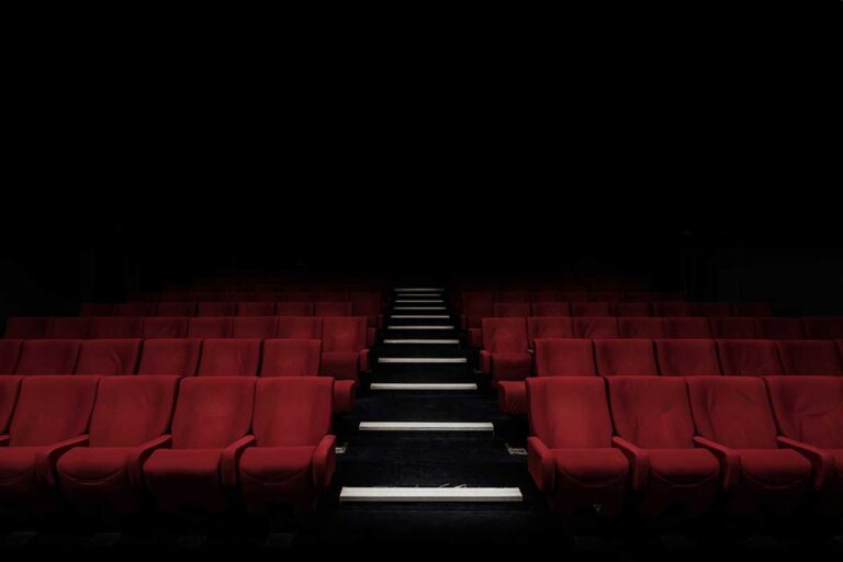 Empty cinema seats